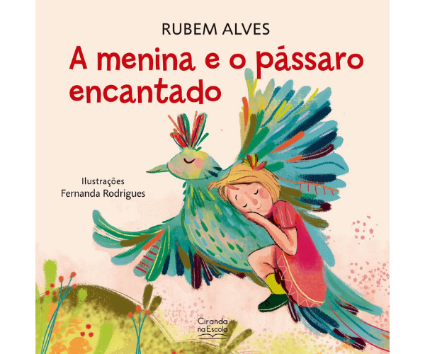A Menina e o Pássaro Encantado – Capa comum