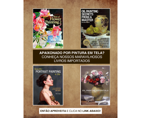 Livros de Pintura em Tela Importados